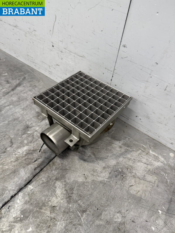 Siphon de sol Combisteel en acier inoxydable 20 x 20 x 13 cm Horeca – Image 2