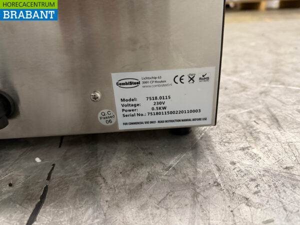 Combisteel Sous Vide en acier inoxydable 2/3 GN 230V Horeca – Image 5