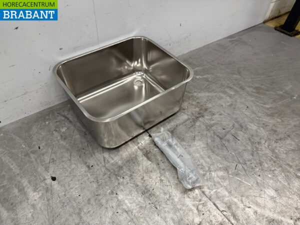 Evier Combisteel en acier inoxydable 60 x 50 x 28 cm Horeca – Image 3