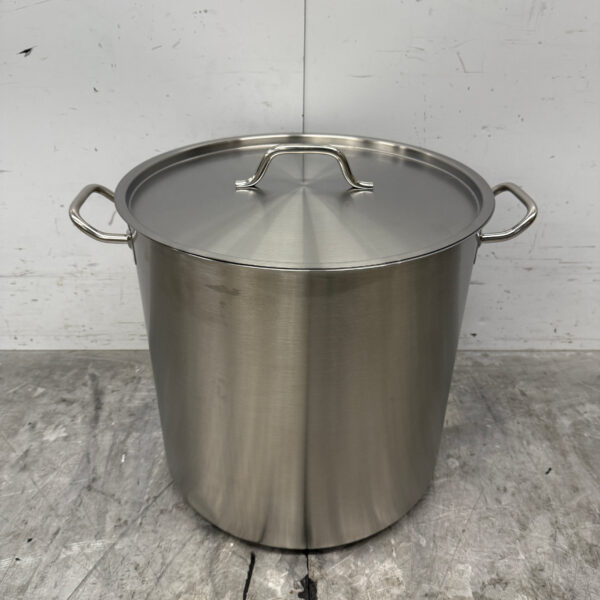 Combisteel en acier inoxydable Poêle à soupe Poêle de cuisson 40 x 40 cm 50 litres Horeca