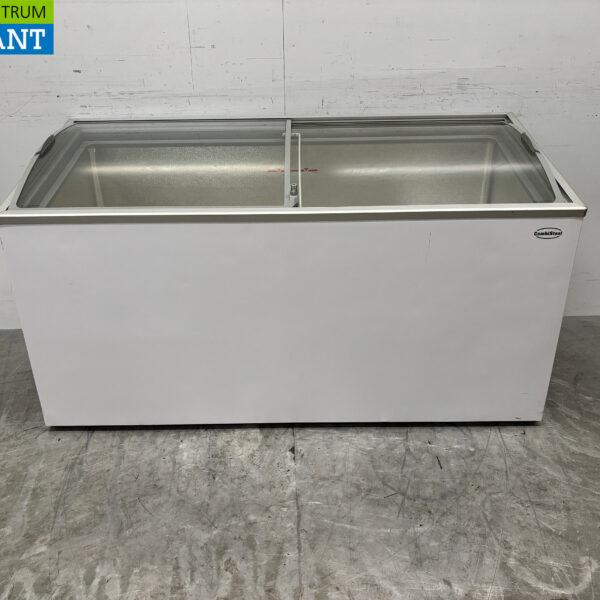 Combisteel Congélateur de magasin Congélateur avec couvercles coulissants en verre 432 litres 230V Horeca