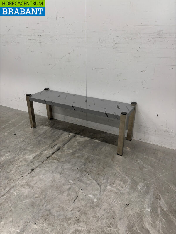 Pont d'étagère en acier inoxydable 100 x 30 x 36 cm Restauration – Image 2
