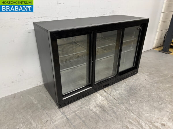 Backbar Bar Cooler Portes coulissantes en verre 337 litres 135 cm 230V Horeca – Image 2