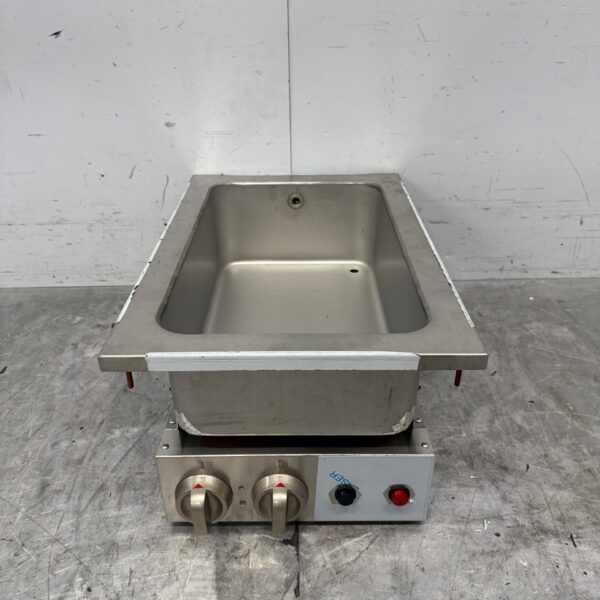 Combisteel en acier inoxydable Bain Marie à encastrer 1/1 GN 230V Horeca