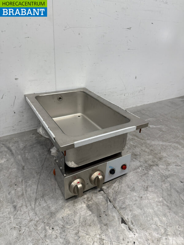 Combisteel en acier inoxydable Bain Marie à encastrer 1/1 GN 230V Horeca – Image 3