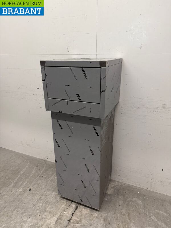 Poubelle Combisteel en acier inoxydable 80 litres Horeca – Image 2