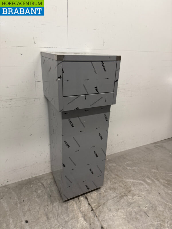 Poubelle Combisteel en acier inoxydable 80 litres Horeca – Image 3