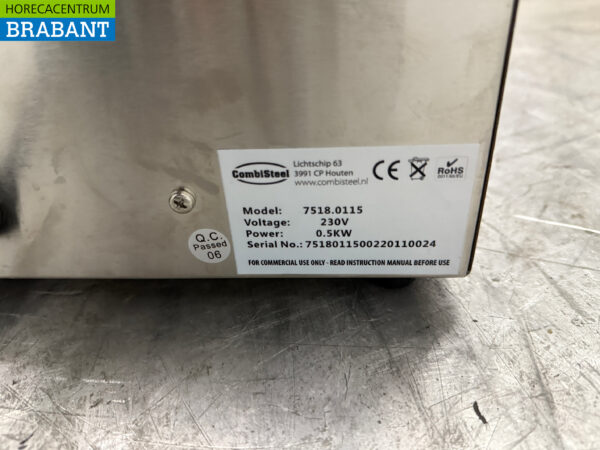Combisteel Sous Vide en acier inoxydable 2/3 GN 230V Horeca – Image 5