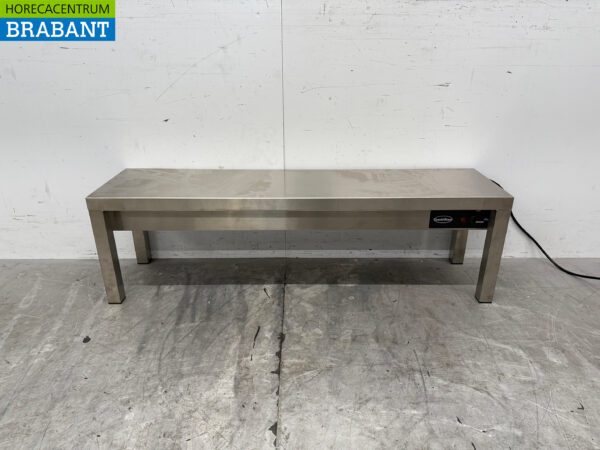 Pont chauffant Combisteel en acier inoxydable 120 cm 230V Horeca