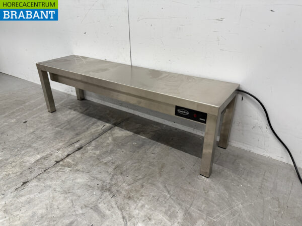 Pont chauffant Combisteel en acier inoxydable 120 cm 230V Horeca – Image 2