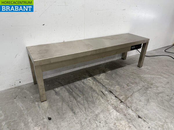 Pont chauffant Combisteel en acier inoxydable 120 cm 230V Horeca – Image 3