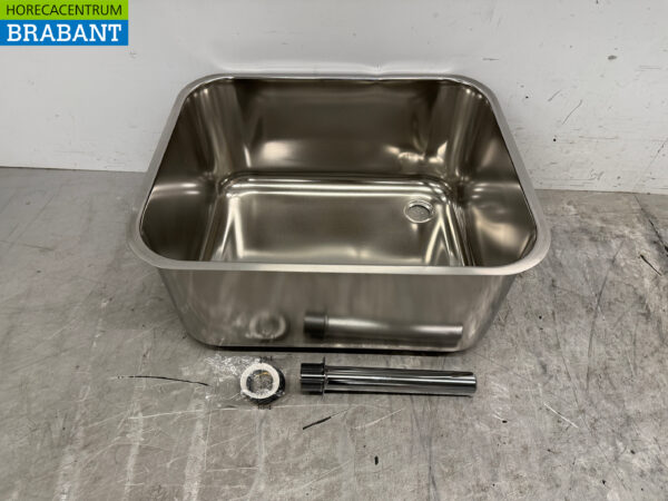 Evier Combisteel en acier inoxydable 60 x 50 x 28 cm Horeca