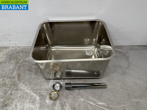 Evier Combisteel en acier inoxydable 50 x 40 x 28 cm Horeca