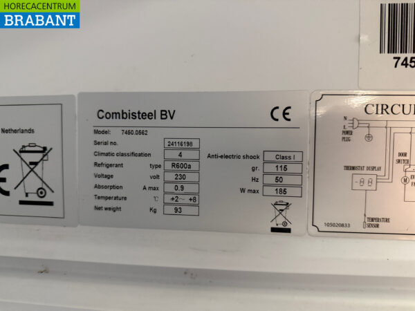 Combisteel Réfrigérateur à porte vitrée 570 litres 230V Horeca – Image 5