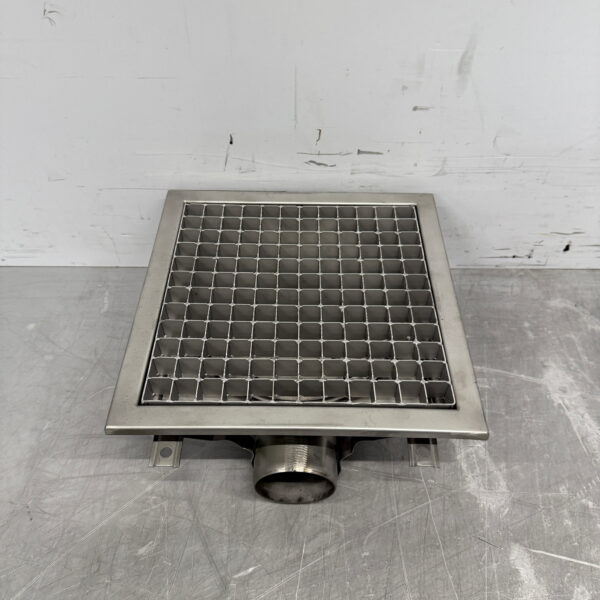 Siphon de sol Combisteel en acier inoxydable 30 x 30 x 14 cm Horeca