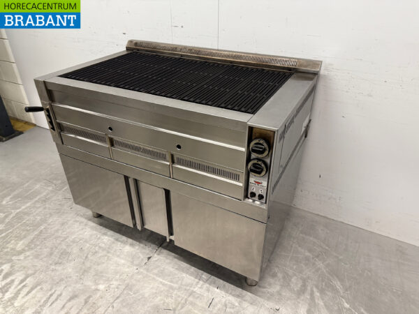 Il Bracere Lava Grill en acier inoxydable 114 cm GAS Restauration – Image 2