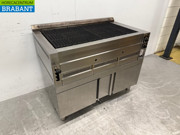Il Bracere Lava Grill en acier inoxydable 114 cm GAS Restauration – Image 3