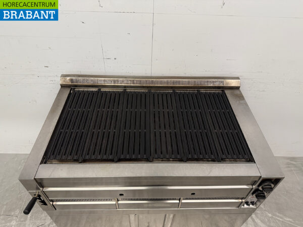 Il Bracere Lava Grill en acier inoxydable 114 cm GAS Restauration – Image 4
