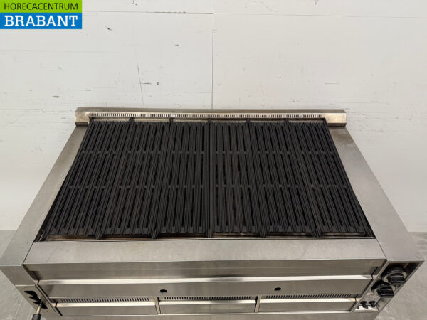 Il Bracere Lava Grill en acier inoxydable 114 cm GAS Restauration – Image 5