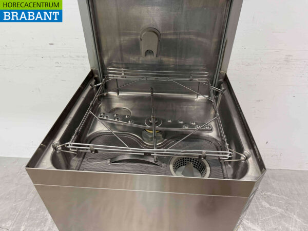 Lave-vaisselle à passage Zanussi en acier inoxydable avec récupération de chaleur 400V Horeca – Image 5