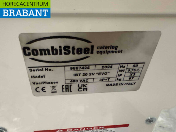 Combisteel Pétrin à spirale 22 litres 400V Restauration Boulangerie – Image 6