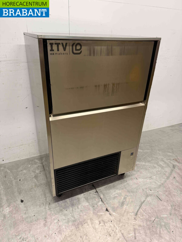 Machine à glaçons ITV en acier inoxydable 75 kg par jour 37 kg bunker 230V Horeca – Image 3