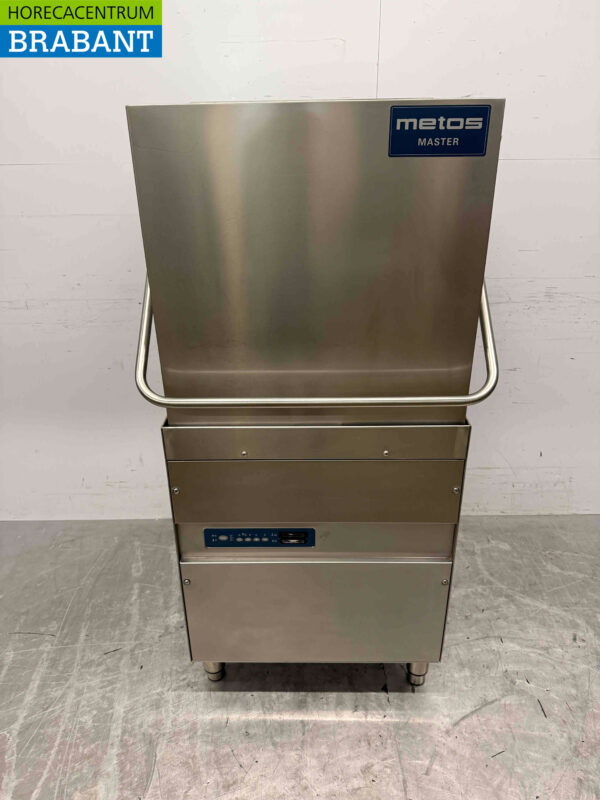 Lave-vaisselle coulissant Metos Master en acier inoxydable 400V Horeca