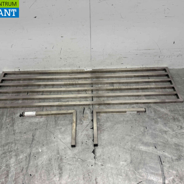 Étagère murale en acier inoxydable 150 x 40 cm Restauration