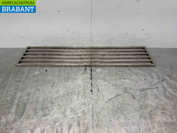 Étagère murale en acier inoxydable 170 x 40 cm Restauration – Image 5