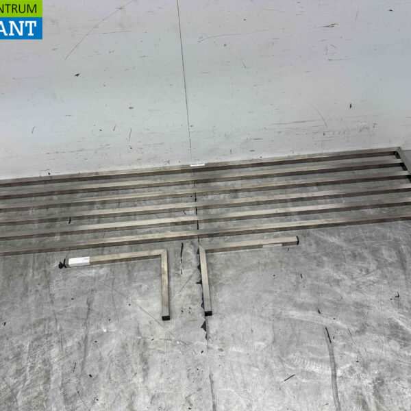 Etagère murale en acier inoxydable 190 x 40 cm Horeca