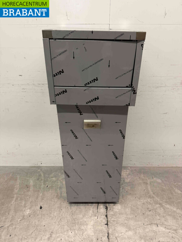 Poubelle Combisteel en acier inoxydable 80 litres Horeca
