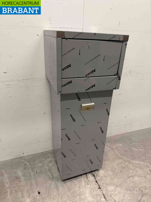 Poubelle Combisteel en acier inoxydable 80 litres Horeca – Image 2