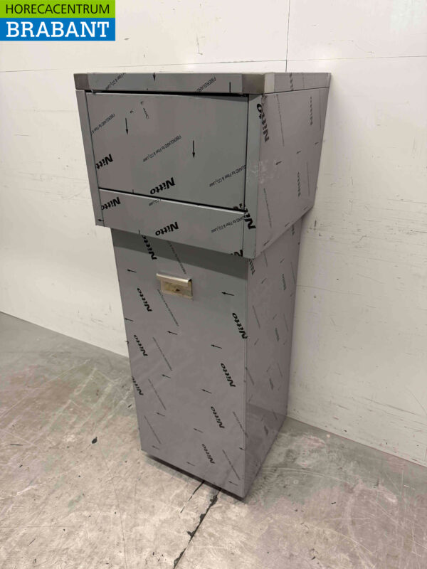 Poubelle Combisteel en acier inoxydable 80 litres Horeca – Image 3