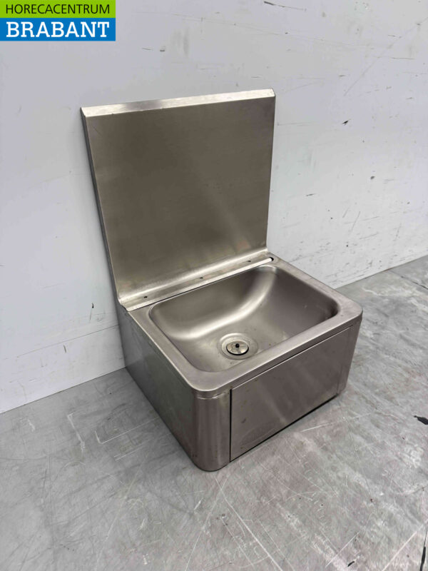 Évier Combisteel en acier inoxydable avec commande au genou Horeca – Image 2
