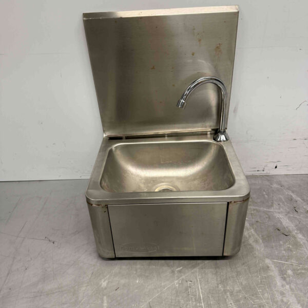 Evier Combisteel en acier inoxydable avec couchage au genou Horeca