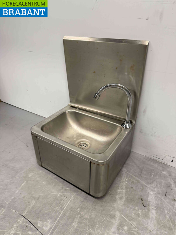 Evier Combisteel en acier inoxydable avec couchage au genou Horeca – Image 3