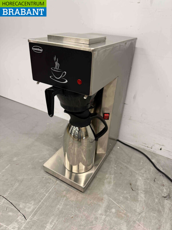 Machine à café Combisteel en acier inoxydable Machine à café avec thermos 230V Horeca – Image 2