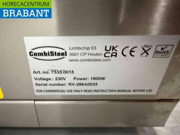 Machine à café Combisteel en acier inoxydable Machine à café avec thermos 230V Horeca – Image 4