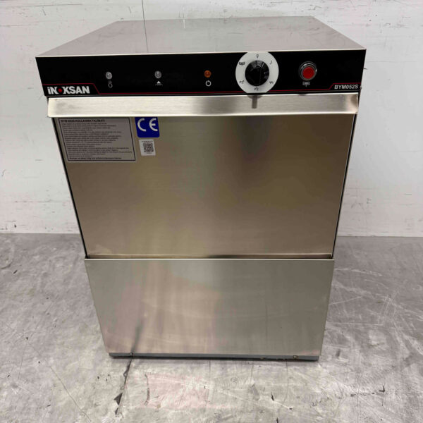 Lave-vaisselle Inoksan en acier inoxydable avec pompe de vidange 230V Horeca