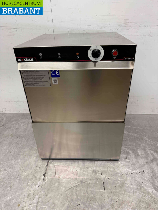 Lave-vaisselle Inoksan en acier inoxydable avec pompe de vidange 230V Horeca