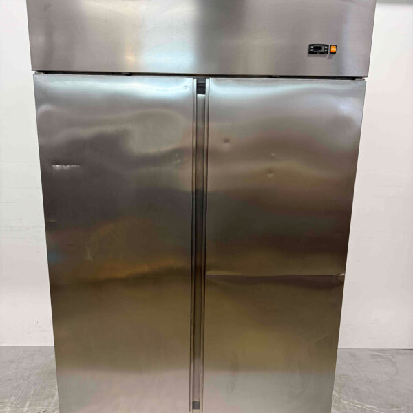 Congélateur double porte Coreco en acier inoxydable 1400 litres 230V Horeca