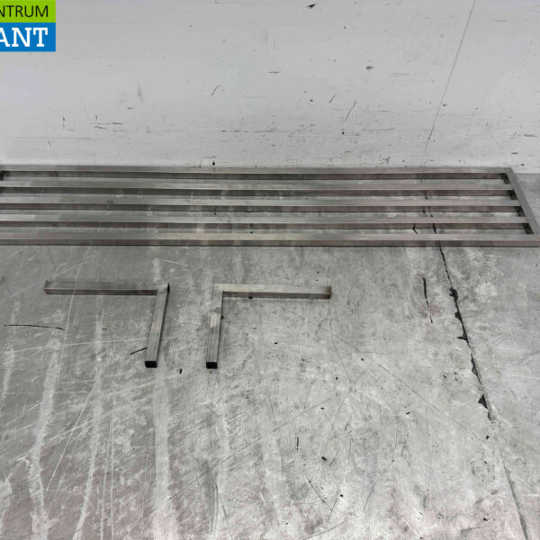 Étagère murale en acier inoxydable 160 x 30,5 cm Restauration