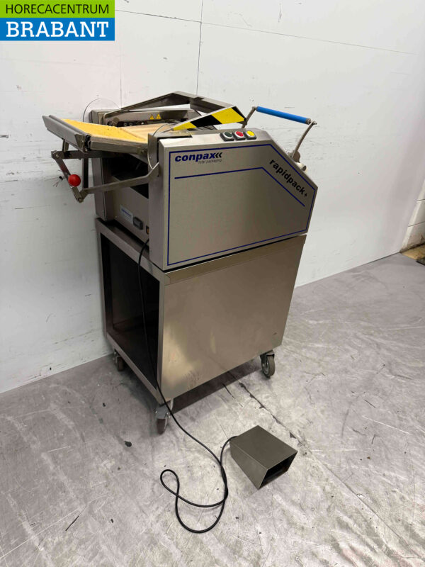 Machine à emballer la viande Conpax Rapidpack en acier inoxydable Machine à emballer 230V Boucherie Traiteur – Image 3