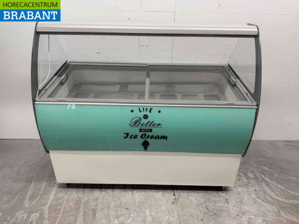 Mobile Combisteel Curaçao Scoop vitrine à glace 10 bacs 230V Restauration