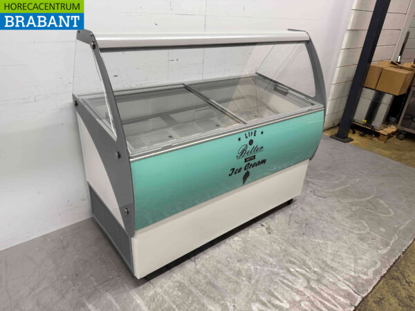 Mobile Combisteel Curaçao Scoop vitrine à glace 10 bacs 230V Restauration – Image 2
