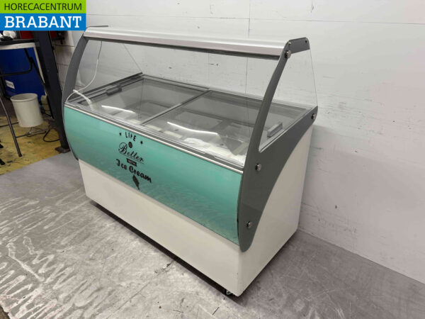 Mobile Combisteel Curaçao Scoop vitrine à glace 10 bacs 230V Restauration – Image 3