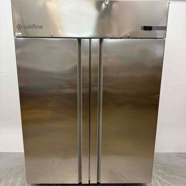 Congélateur double porte Coldline en acier inoxydable 1400 litres 230V Horeca