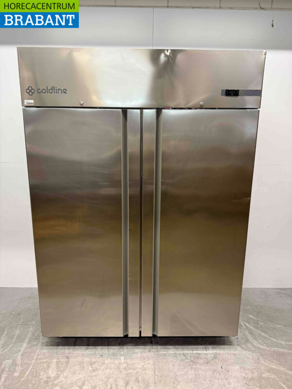 Congélateur double porte Coldline en acier inoxydable 1400 litres 230V Horeca