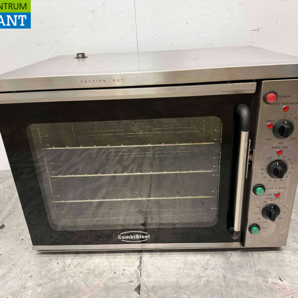 Four à convection Combisteel en acier inoxydable Four à convection 230V Horeca
