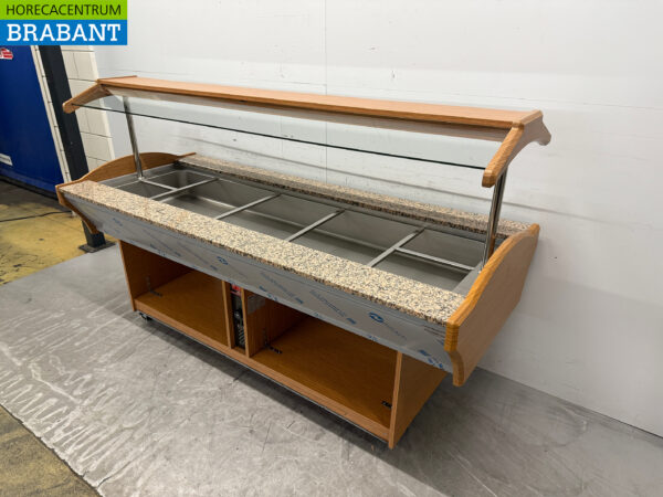 Combisteel Mobile Hot Buffer Bain Marie 6 x 1/1 GN 230V Horeca – Image 2